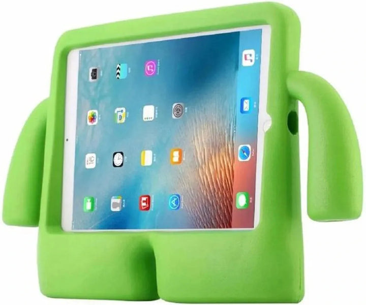iPad Pro 11 (2018-2022) & iPad Air 11 (2024) Hoesjes – Kidsproof – Handvat – Standfunctie – Groen-Tablethoesjes-Ilumina Benelux