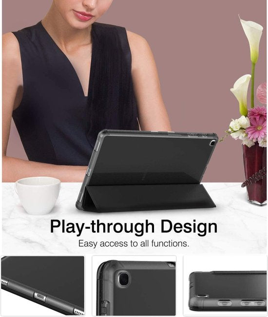 iPad Pro 11 (2018) – Ultraslank Tri-Fold Smart Cover – Standfunctie – Zwart-Tablethoesjes-Ilumina Benelux