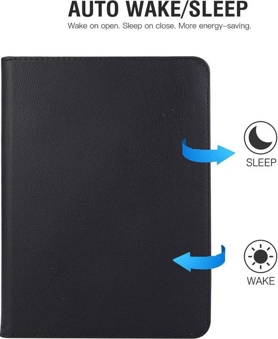 iPad Pro 11 (2020/2021/2022) Hoesjes – 360° draaibaar – Multi-stand Standfunctie – Zwart-Tablethoesjes-Ilumina Benelux