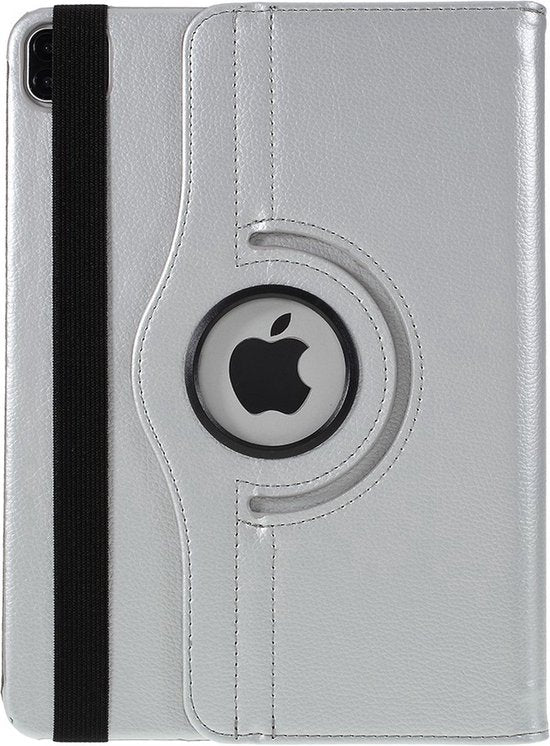 iPad Pro 11 (2020/2021/2022) Hoesjes – 360° draaibaar – Multi-stand – Zilver-Tablethoesjes-Ilumina Benelux