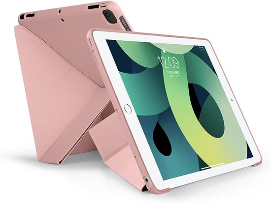 iPad Pro 11 inch 2020-2022 – Tri-Fold standaard – Pencil-houder – Smart cover – Zwart-Tablethoesjes-Ilumina Benelux