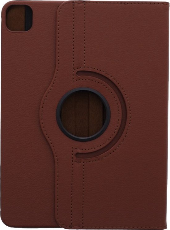 iPad Pro 11 inch (2020/2021/2022) Hoesjes – 360° draaibaar – Multi-stand – Bruin-Tablethoesjes-Ilumina Benelux