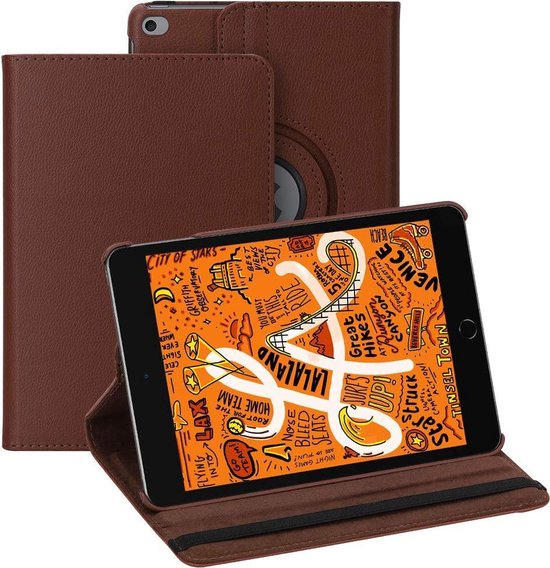 iPad Pro 11 inch 2020/2021/2022 Hoesjes – 360° draaibaar – Multi-stand Standfunctie – Bruin-Tablethoesjes-Ilumina Benelux