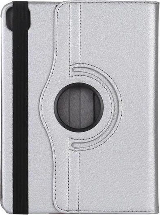 iPad Pro 12.9 2020/2021 Hoesjes – 360° draaibaar – Multi-stand Standfunctie – Zilver-Tablethoesjes-Ilumina Benelux