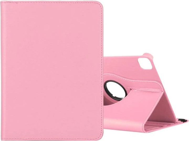iPad Pro 12.9 (2020/2021/2022) Hoesjes – 360° draaibaar – Multi-stand – Lichtroze-Tablethoesjes-Ilumina Benelux