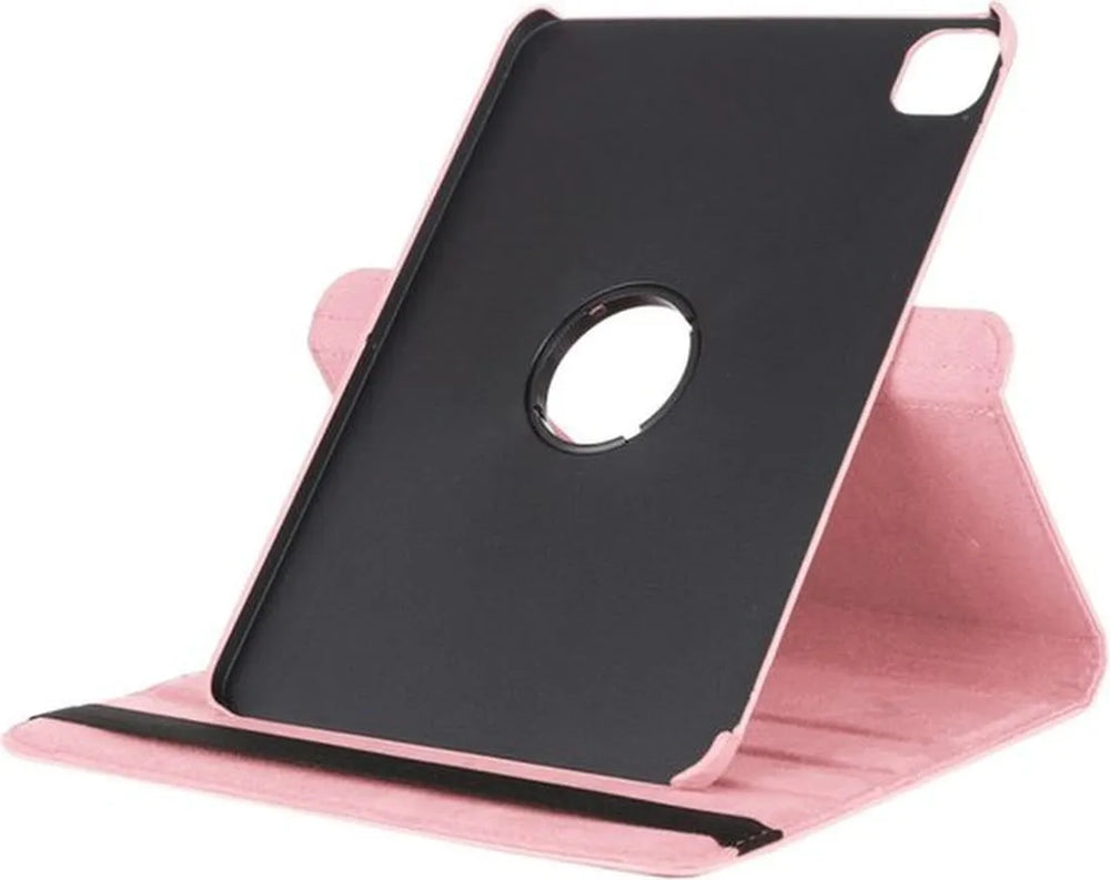 iPad Pro 12.9 (2020/2021/2022) Hoesjes – 360° draaibaar – Multi-stand – Lichtroze-Tablethoesjes-Ilumina Benelux