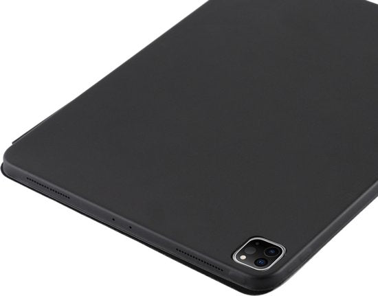 iPad Pro 12.9 (2020/2021/2022) – Ultraslank Tri-Fold Smart Cover – Standfunctie – Zwart-Tablethoesjes-Ilumina Benelux
