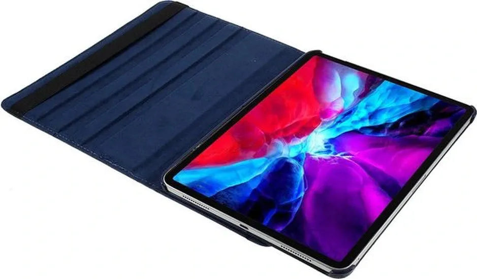 iPad Pro 13 inch (2024/2025) Hoesjes – 360° draaibaar – Multi-stand – Donkerblauw-Tablethoesjes-Ilumina Benelux