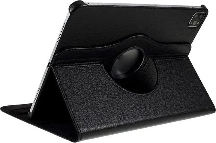 iPad Pro 13 inch (2024/2025) Hoesjes – 360° draaibaar – Multi-stand standfunctie – Zwart-Tablethoesjes-Ilumina Benelux