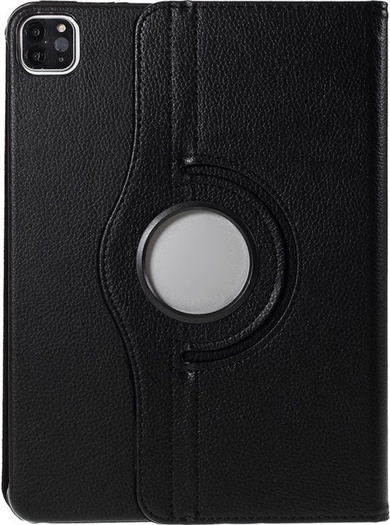 iPad Pro 13 inch (2024/2025) Hoesjes – 360° draaibaar – Multi-stand standfunctie – Zwart-Tablethoesjes-Ilumina Benelux