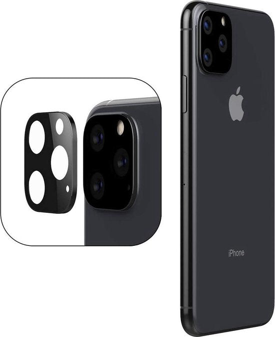 iPhone 11 Pro Max – Camera Lens Protector & Full Screenprotector Glas – 4-Pack-Ilumina Benelux