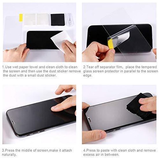 iPhone 11 Pro Max Screenprotector Gehard 9H – Anti-kras – 2-Pack-Ilumina Benelux