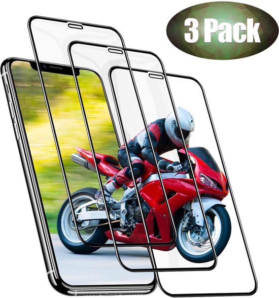 iPhone 11 Pro Max Screenprotector Gehard 9H – Anti-kras – 3-Pack-Ilumina Benelux