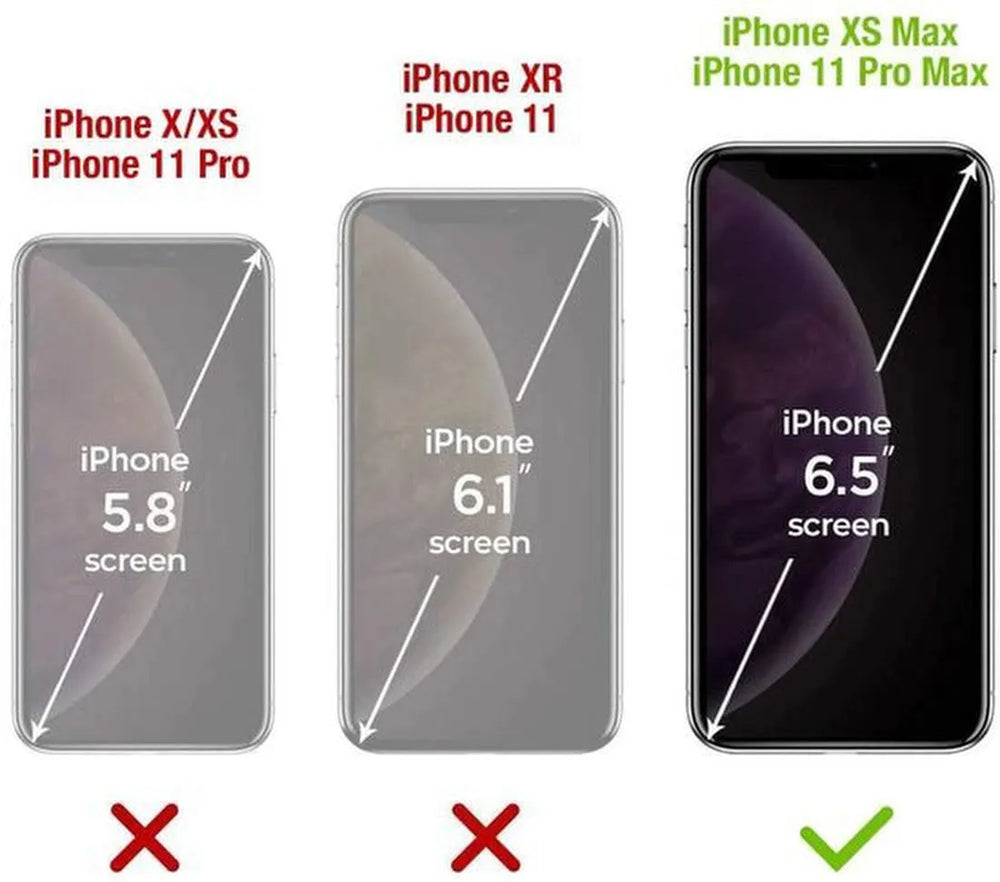iPhone 11 Pro Max Screenprotector Gehard 9H – Anti-kras – 4-Pack-Ilumina Benelux