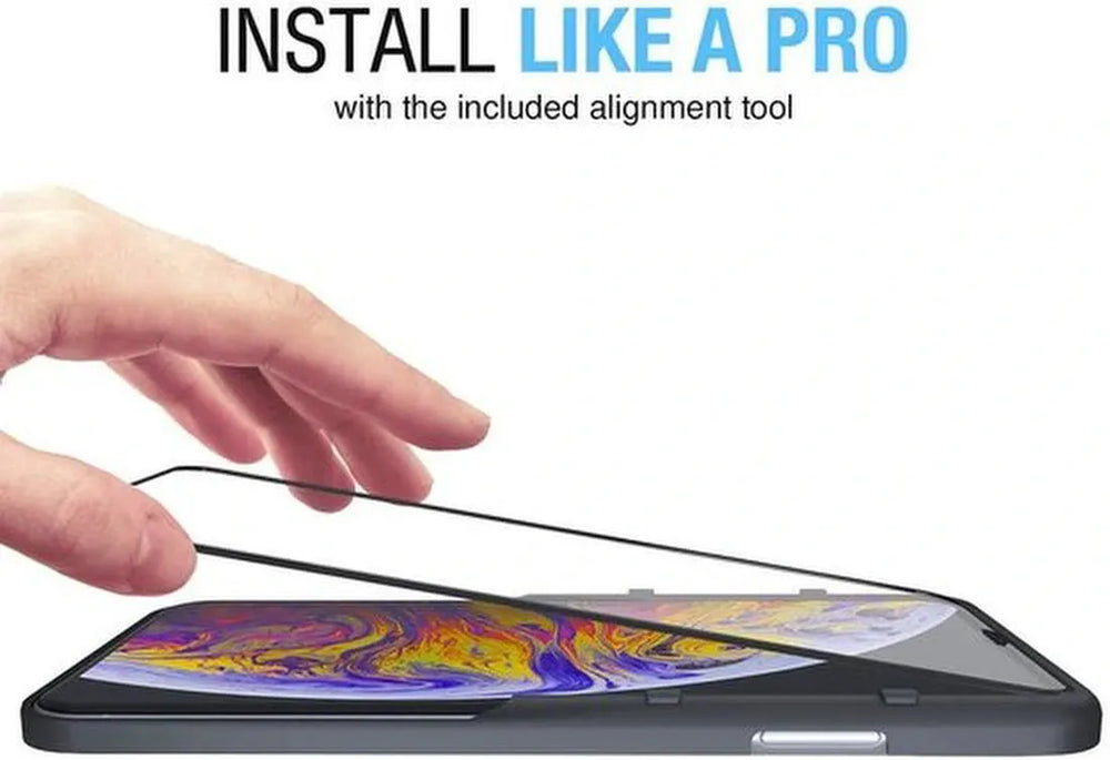 iPhone 11 Pro Max Screenprotector Gehard 9H – Anti-kras – 4-Pack-Ilumina Benelux