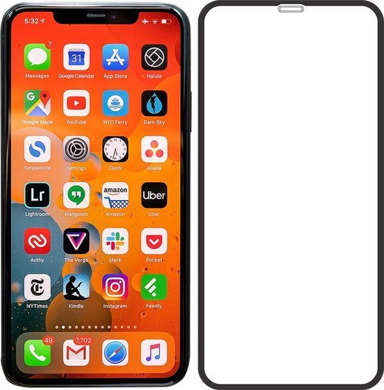 iPhone 11 Pro Screenprotector Gehard 9H – Anti-kras – Tempered Glas – 1-Pack-Ilumina Benelux