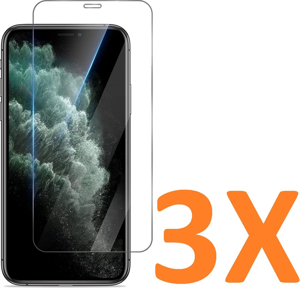 iPhone 11 Pro/XS/X Screenprotector Gehard 9H – Anti-kras – 3-Pack-Ilumina Benelux
