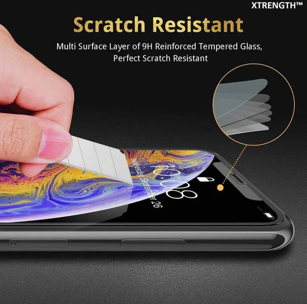 iPhone 11 Screenprotector Gehard 9H – Anti-kras – 2-Pack-Ilumina Benelux