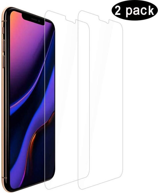iPhone 11 Screenprotector Gehard 9H – Anti-kras – 2-Pack-Ilumina Benelux