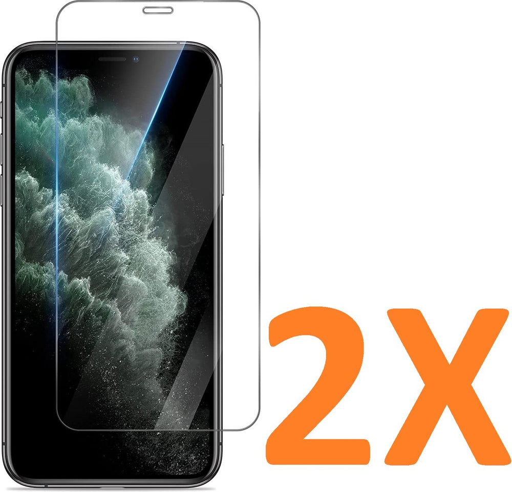 iPhone 11 & iPhone XR Screenprotector Gehard 9H – Anti Kras – 2-Pack Tempered Glas-Ilumina Benelux