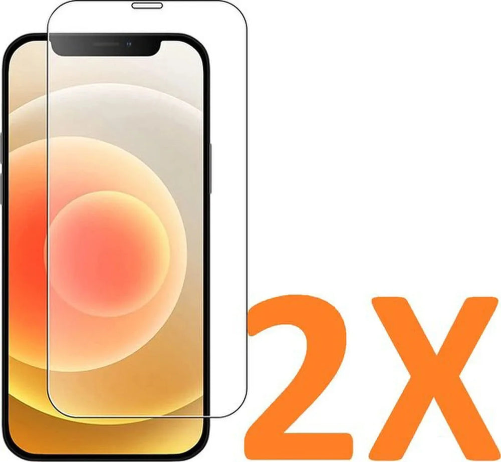 iPhone 12 & 12 Pro Screenprotector Gehard 9H – Anti-kras – 2-Pack-Ilumina Benelux