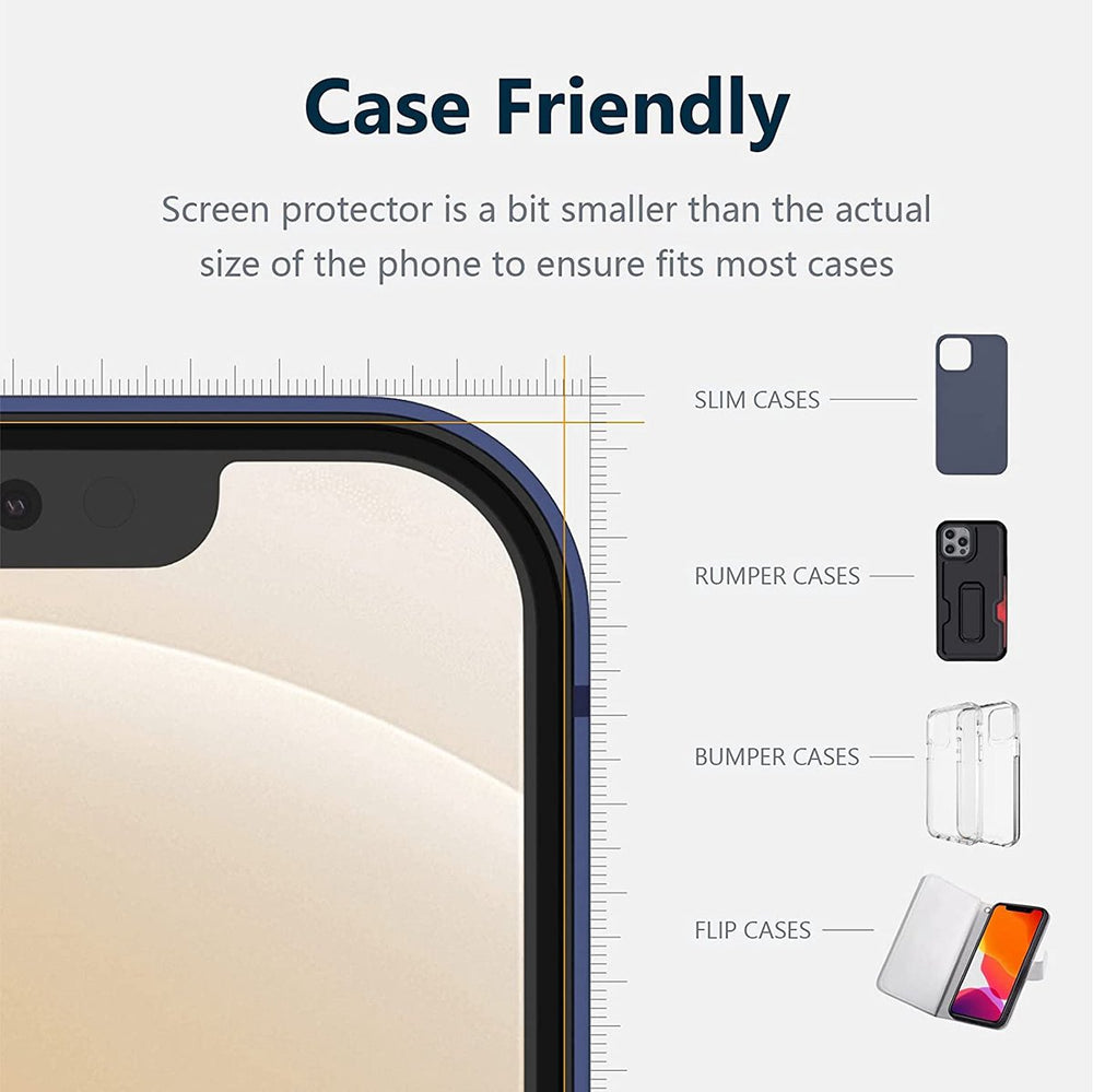 iPhone 12 – 9H Camera Lens & Full Screenprotector – 5-Pack-Ilumina Benelux