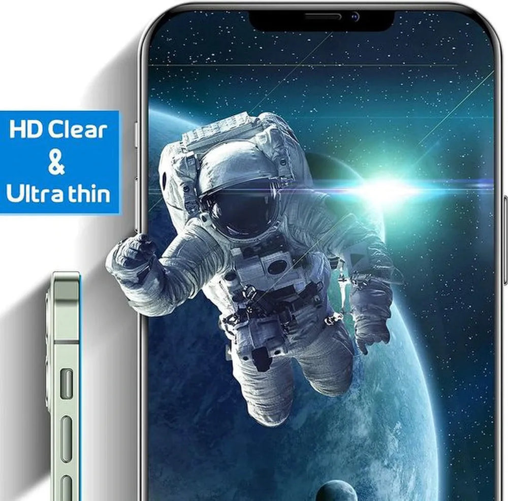 iPhone 12 – Gehard Glas Screenprotector Full Cover Volledige Dekking-Ilumina Benelux