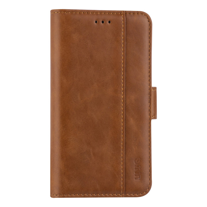 iPhone 12 Mini Book Case hoesje - Bruin - PU leather-Hoesjes-Ilumina Benelux