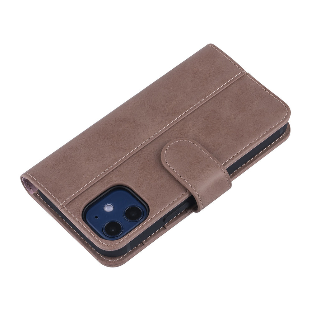 iPhone 12 Mini Book Case hoesje - Roze - PU leather-Hoesjes-Ilumina Benelux