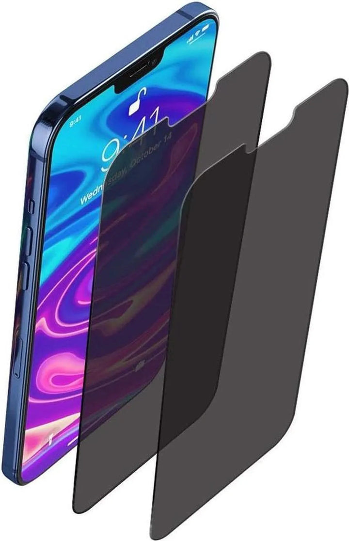 iPhone 12 Mini – Privacy Screenprotector Screenprotector Gehard 9H – 2-Pack-Ilumina Benelux