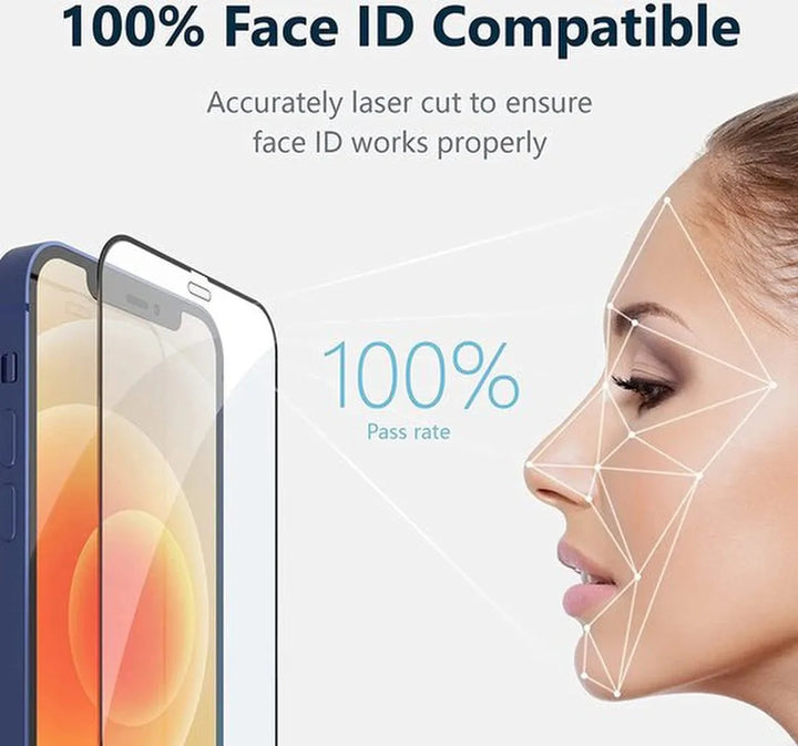 iPhone 12 Mini Screenprotector Gehard 9H – Anti-kras – 1-Pack-Ilumina Benelux