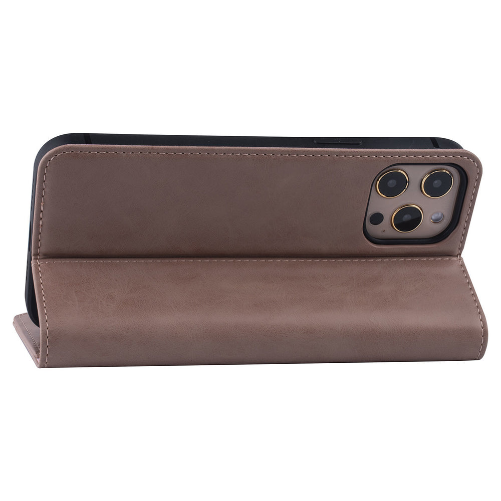 iPhone 12 Pro Max Book Case hoesje - Roze - PU leather-Hoesjes-Ilumina Benelux