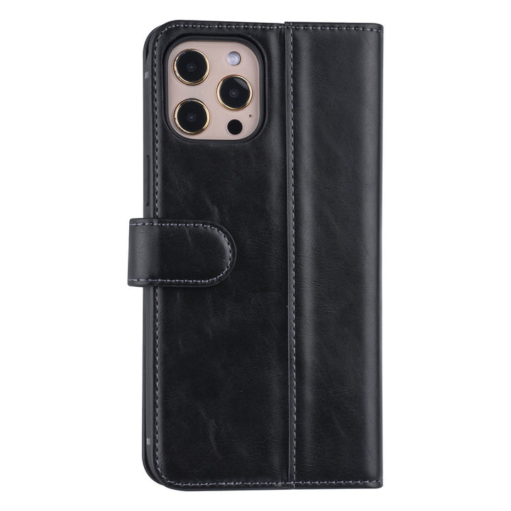 iPhone 12 Pro Max Book Case hoesje - Zwart - PU leather-Hoesjes-Ilumina Benelux