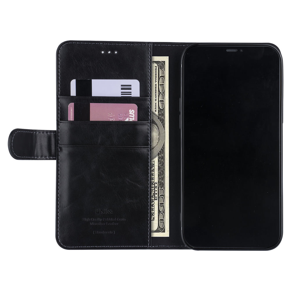 iPhone 12 Pro Max Book Case hoesje - Zwart - PU leather-Hoesjes-Ilumina Benelux