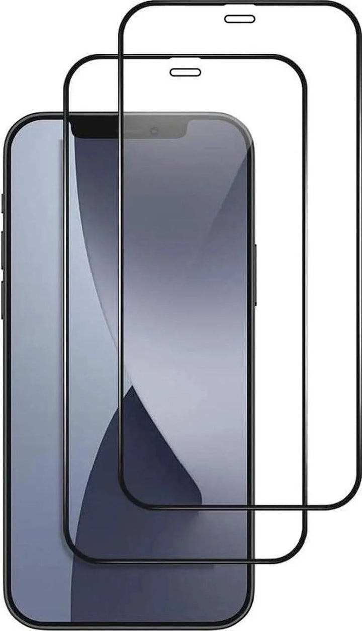 iPhone 12 Pro Max Screenprotector Full Cover – 9H Gehard Glas – 2-Pack-Ilumina Benelux