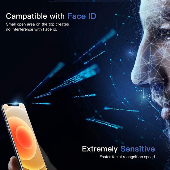 iPhone 12 Pro Max Screenprotector Gehard 9H – Anti-kras – 10-Pack Tempered Glas-Ilumina Benelux
