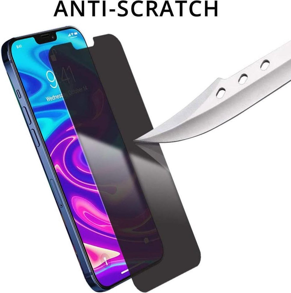 iPhone 12 Pro – Privacy Screenprotector Screenprotector Gehard 9H – 2-Pack-Ilumina Benelux
