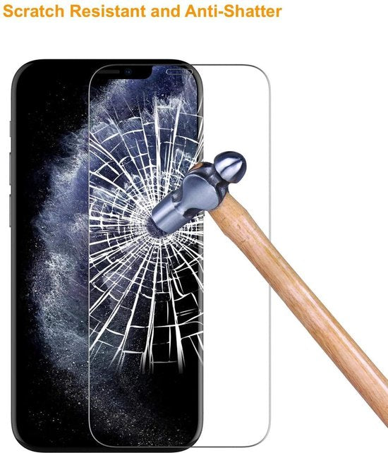 iPhone 12 Pro Screenprotector Gehard 9H – Anti Kras – 4-Pack Tempered Glas-Ilumina Benelux