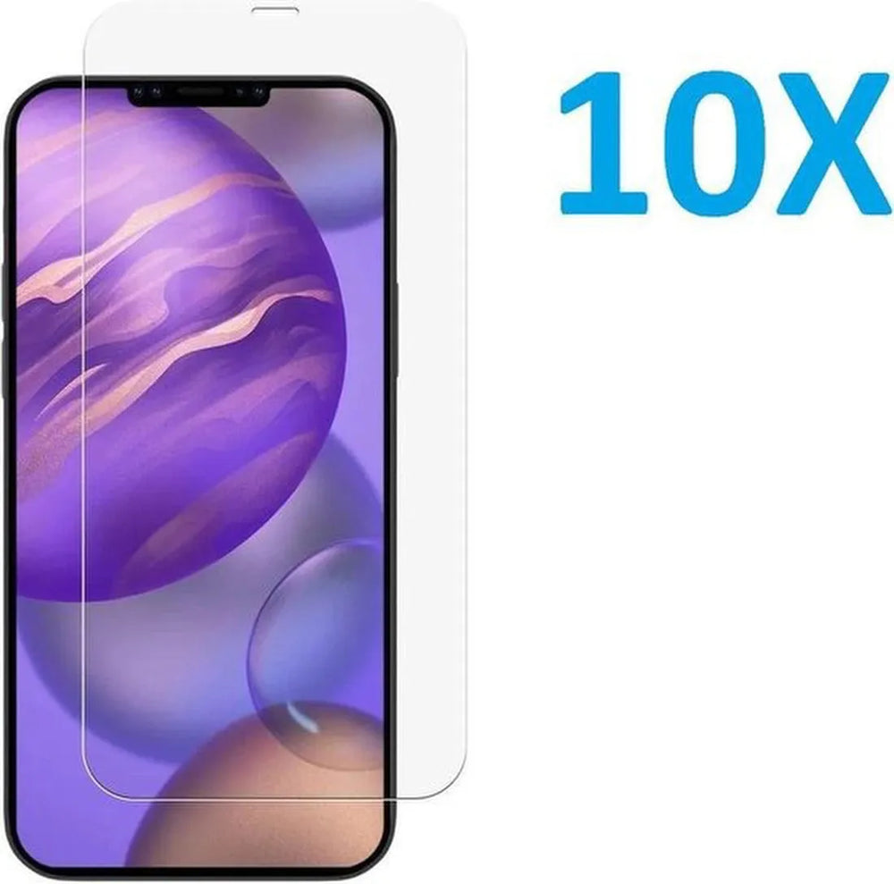 iPhone 12 Pro Screenprotector Gehard 9H – Anti-kras – 10-Pack-Ilumina Benelux