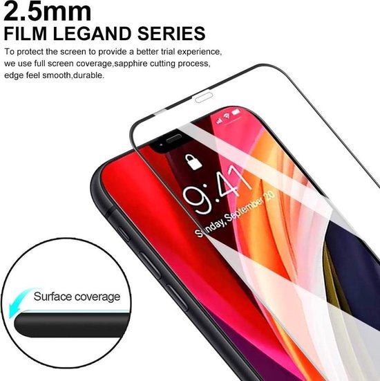 iPhone 12 Pro Screenprotector Gehard 9H – Anti-kras – 2-Pack-Ilumina Benelux