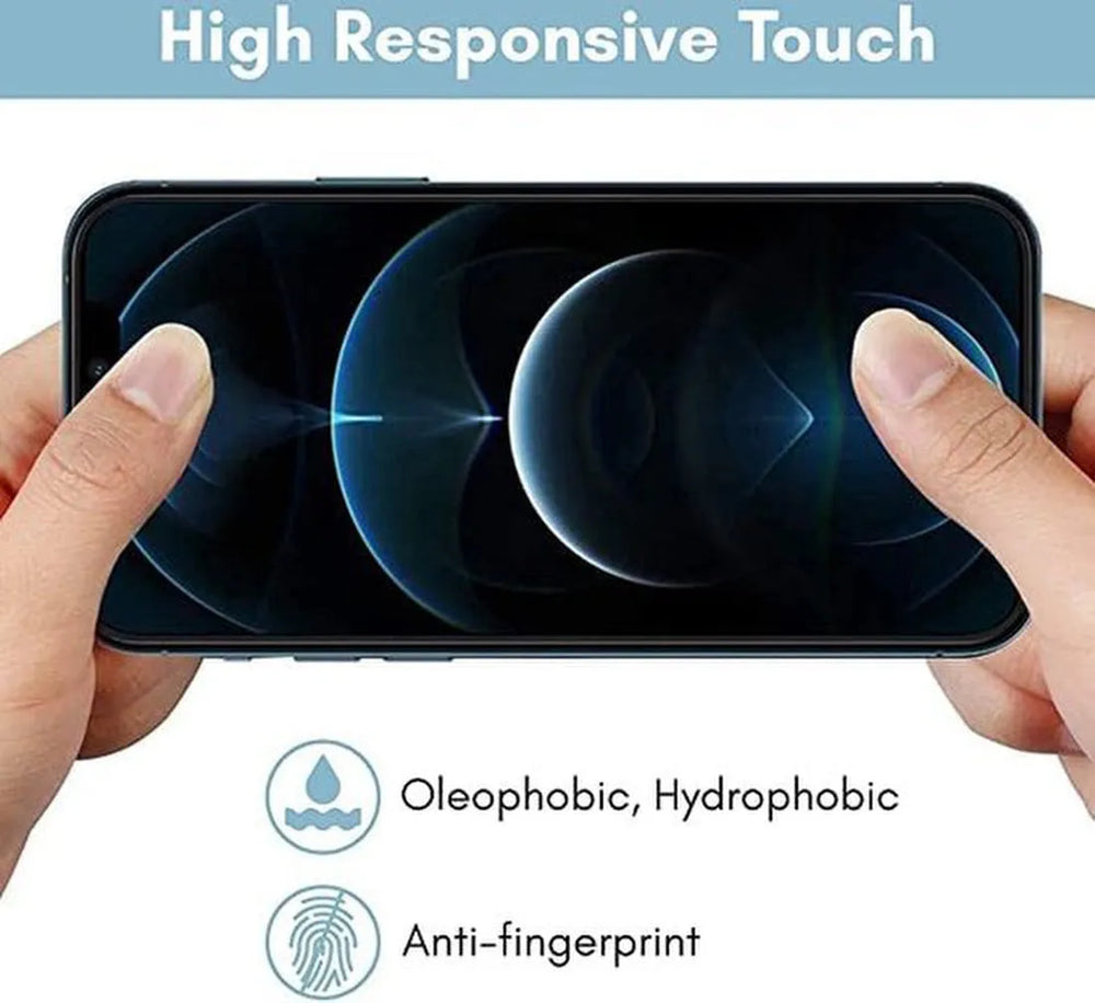 iPhone 12/12 Pro – Privacy Full Cover – 9H Gehard Glas – 3-Pack-Ilumina Benelux