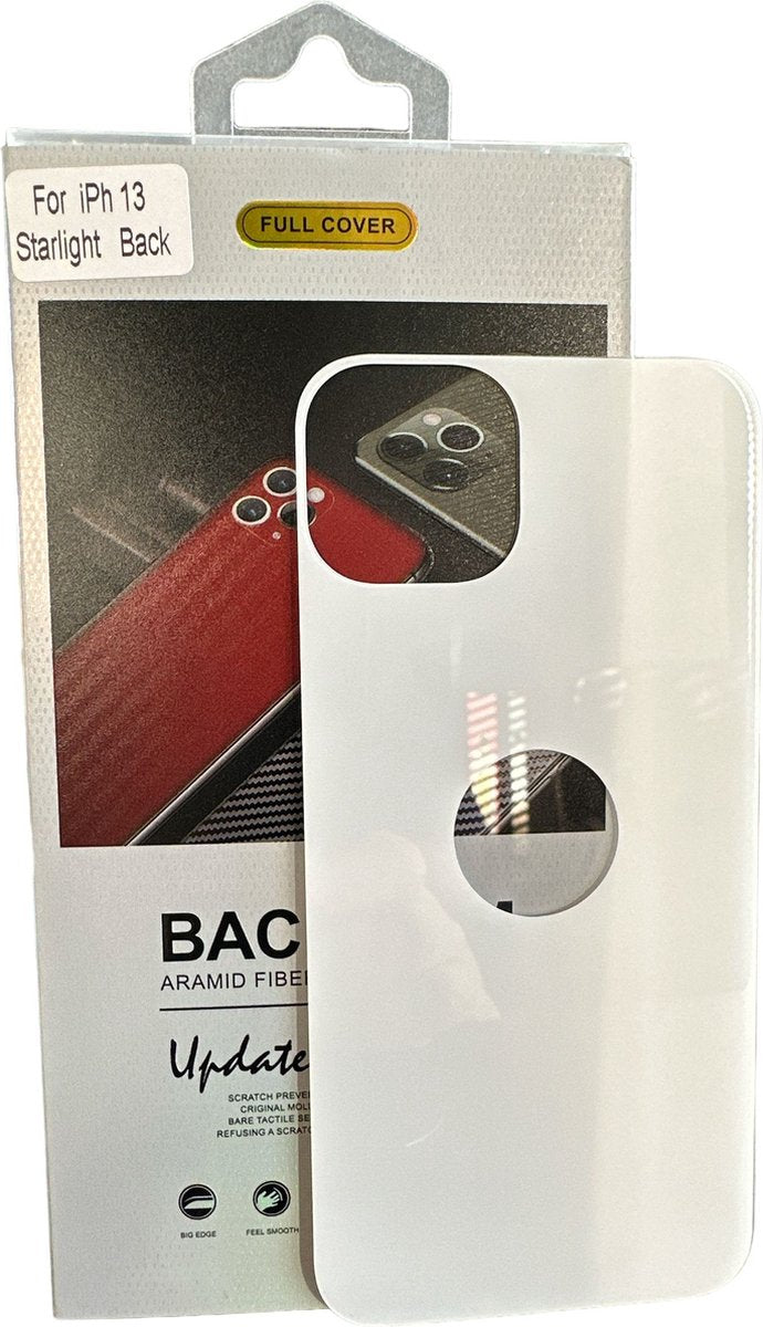 iPhone 13 – Achterkant Tempered Glass – 9H Gehard Glas-Ilumina Benelux
