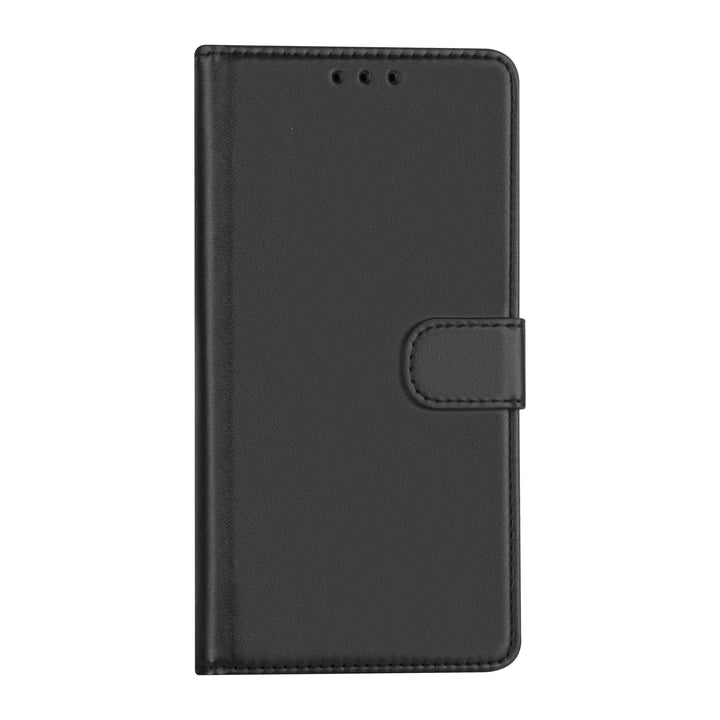 iPhone 13 Booktype hoesje - Zwart - Pasjeshouder - Magneetsluiting-Hoesjes-Ilumina Benelux