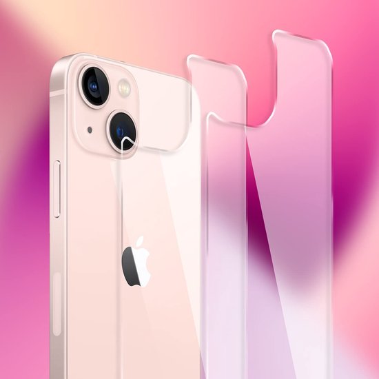 iPhone 13 Mini Achterkant Screenprotector Gehard 9H – Anti-kras – 2-Pack-Ilumina Benelux