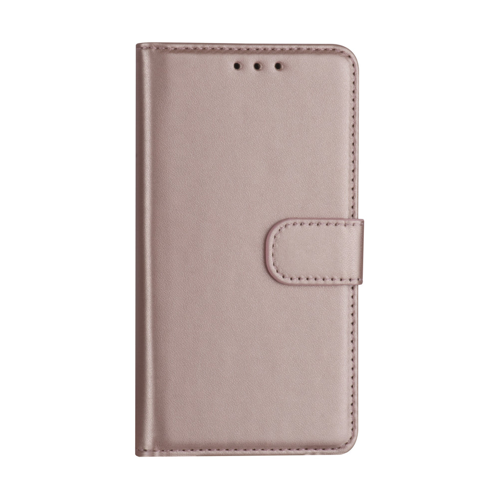 iPhone 13 Mini Booktype hoesje - Rose Gold - Pasjeshouder - Magneetsluiting-Hoesjes-Ilumina Benelux