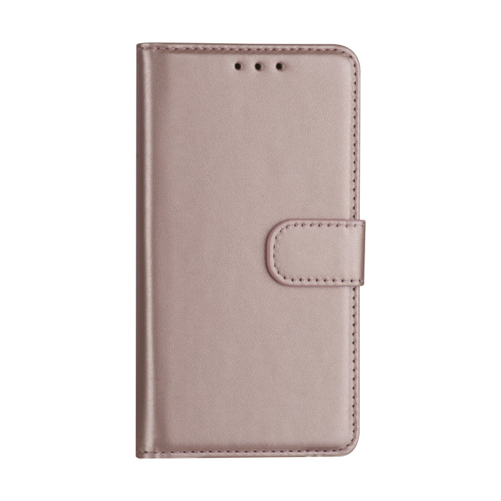 iPhone 13 Mini Booktype hoesje - Rose Gold - Pasjeshouder - Magneetsluiting-Hoesjes-Ilumina Benelux