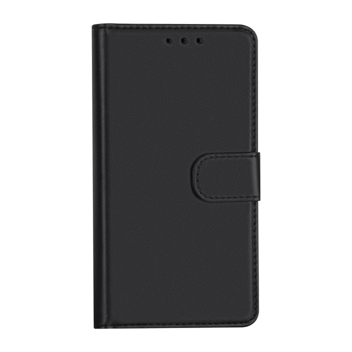 iPhone 13 Mini Booktype hoesje - Zwart - Pasjeshouder - Magneetsluiting-Hoesjes-Ilumina Benelux