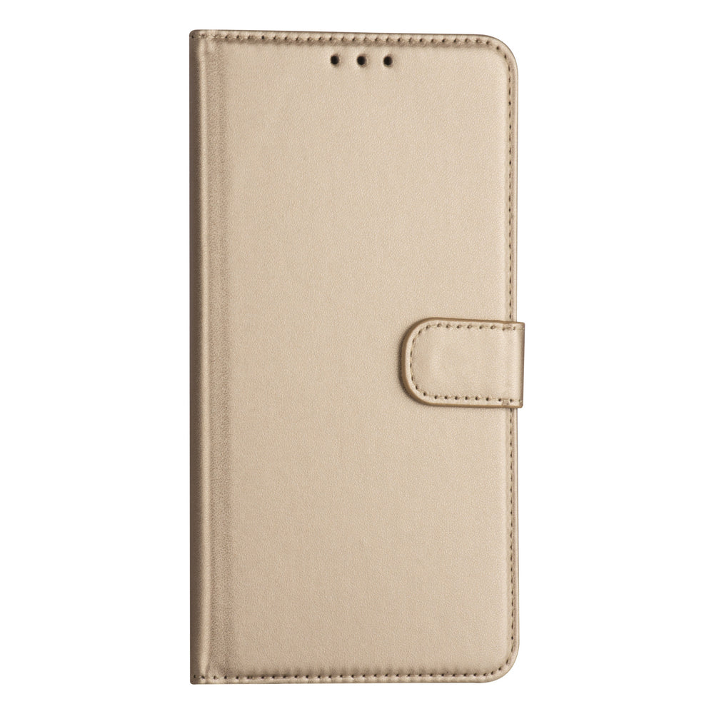 iPhone 13 Pro Max Booktype hoesje - Goud - Pasjeshouder - Magneetsluiting-Hoesjes-Ilumina Benelux