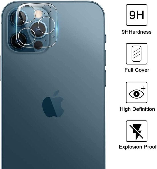 iPhone 13 Pro Max – Camera Lens & Privacy Screenprotector – 4-Pack-Ilumina Benelux