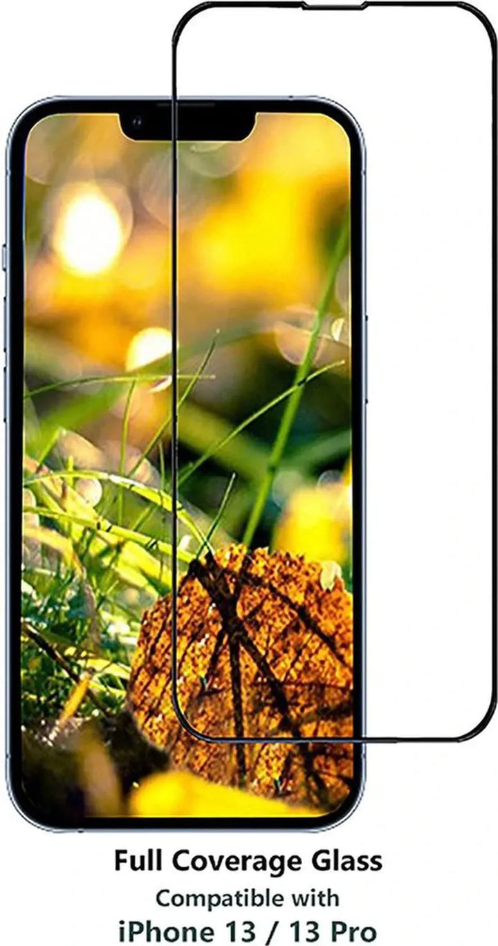 iPhone 13 Pro Max Screenprotector Full Cover – 9H Gehard Glas – 5-Pack-Ilumina Benelux